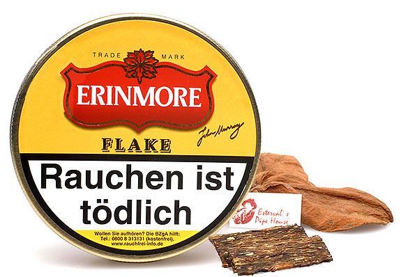 Erinmore Flake Pipe tobacco 50g Tin